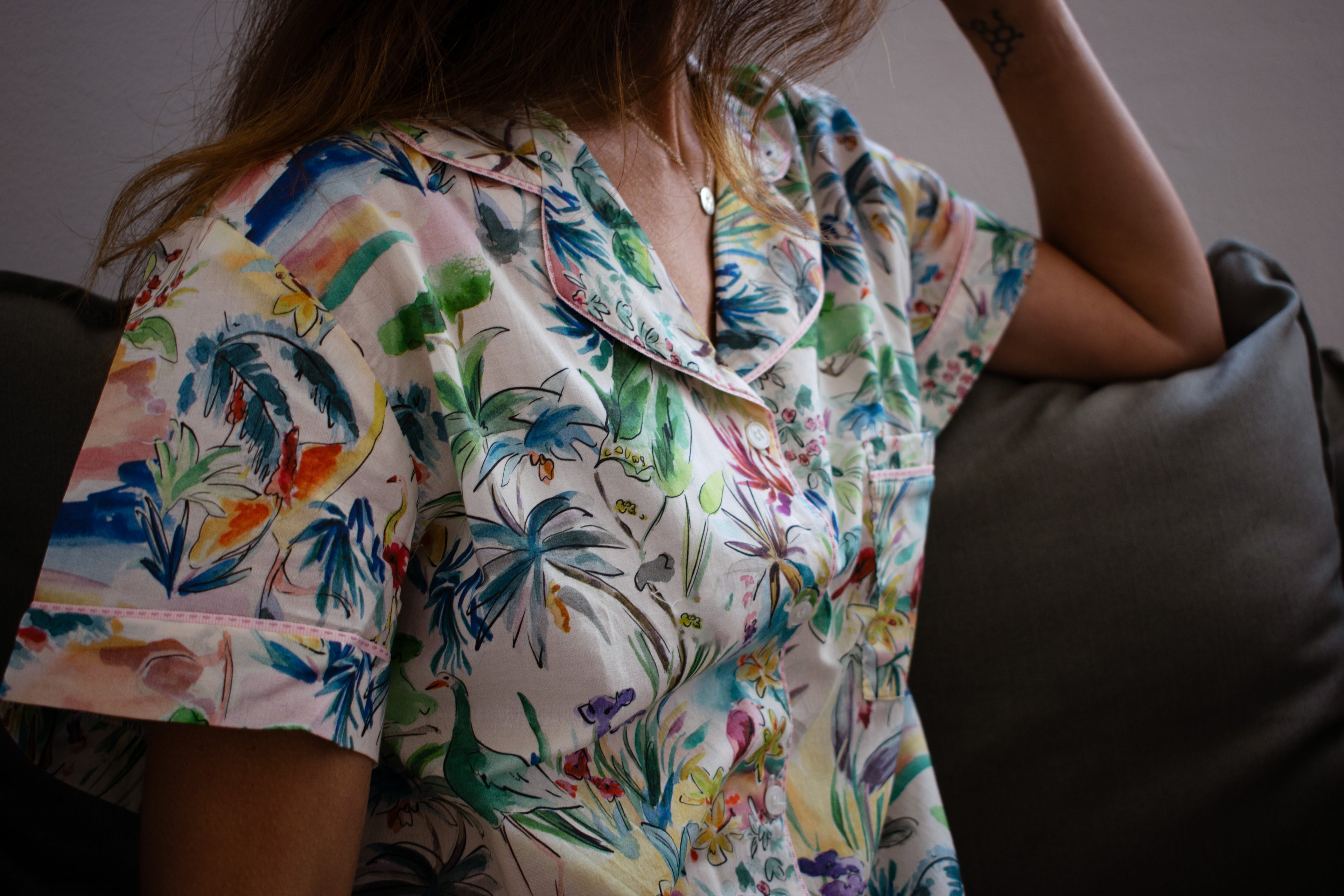 Tropical Fantasy shorts set