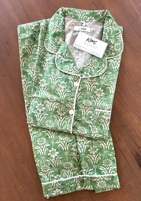 Sunshine stencil set . Short sleeve top with Long pants