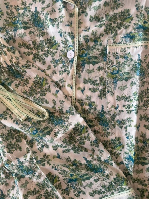Garden sunbird Floral shorts set